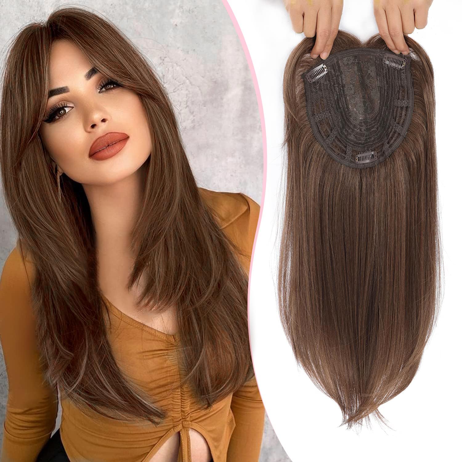 PANEWAY 18" Straight Hair Topper