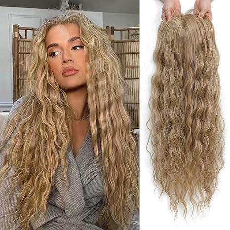 PANEWAY 26"Women's Synthetic Long Curly Hair Extensions, for Adding Volume