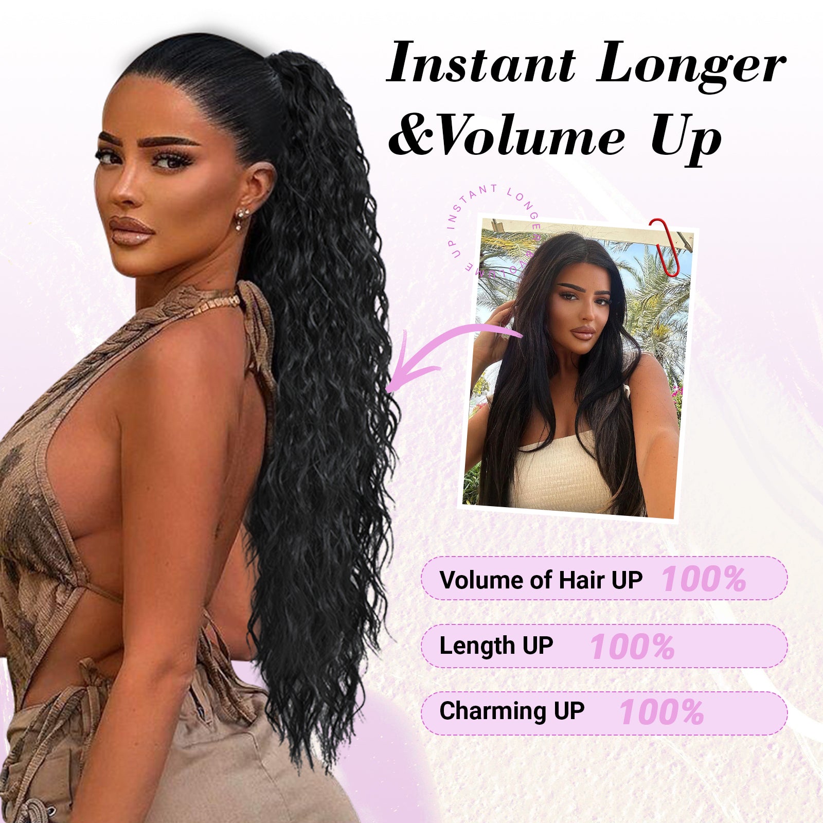 PANEWAY 30"Ponytail Extension