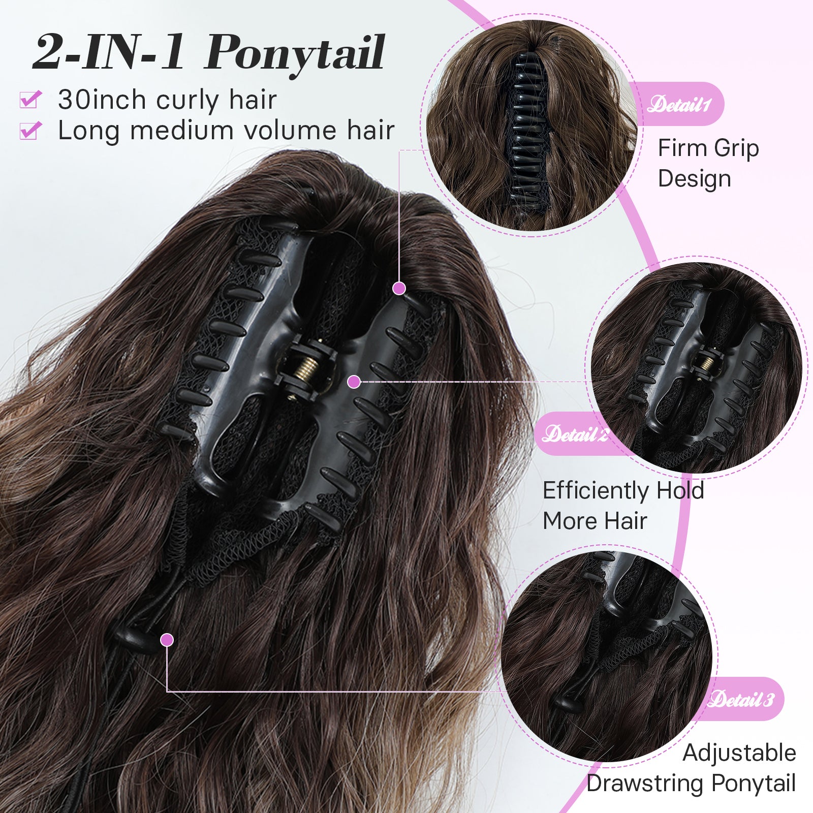 PANEWAY 30"Ponytail Extension