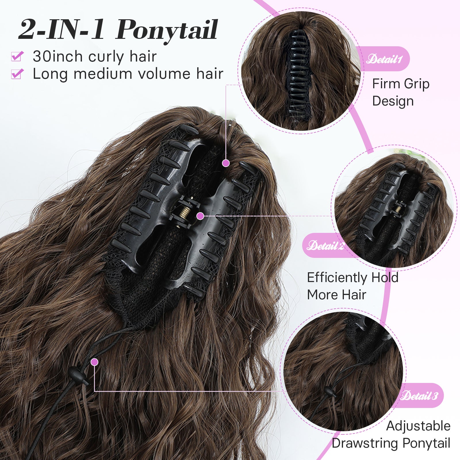 PANEWAY 30"Ponytail Extension