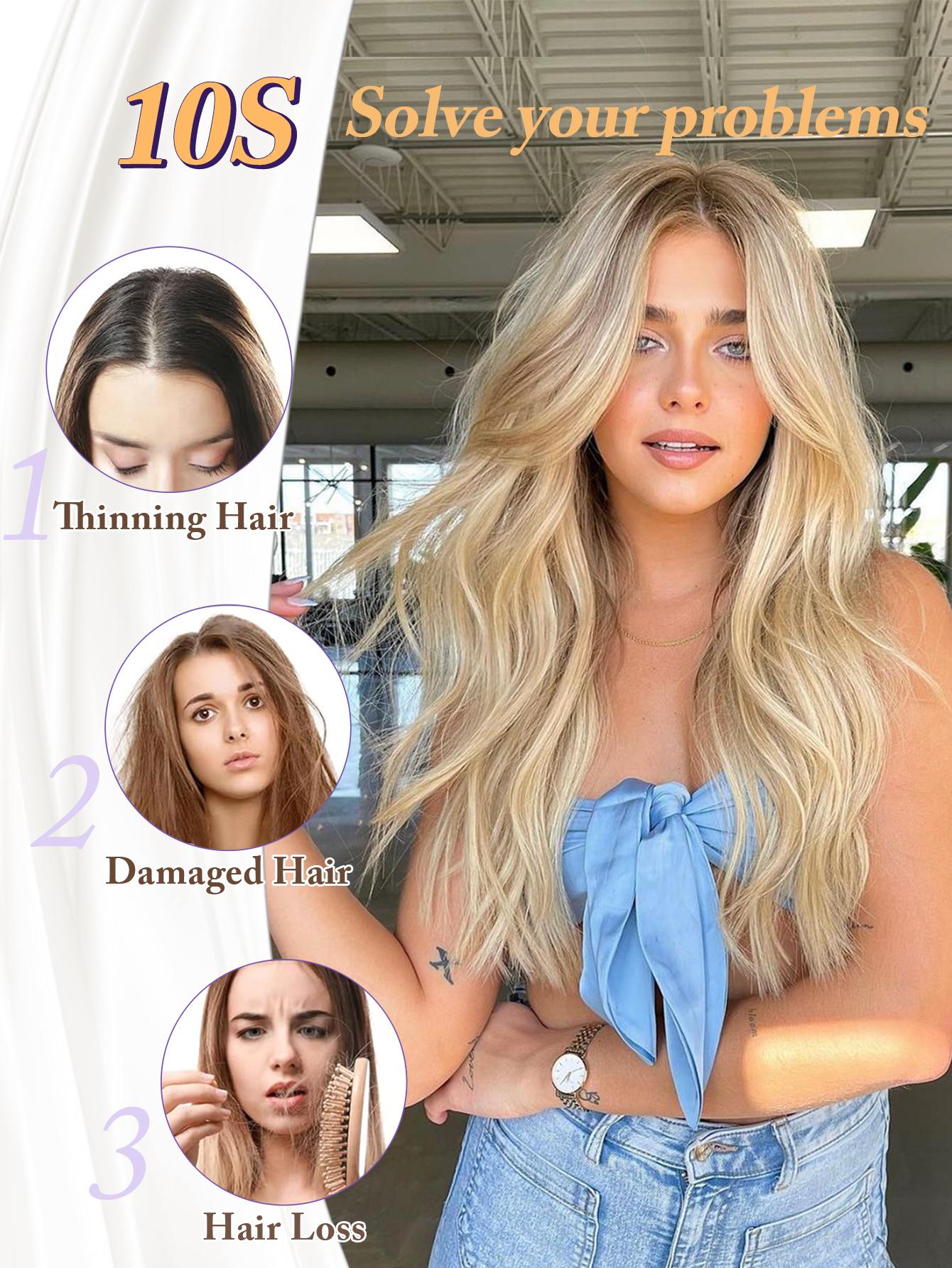 PANEWAY 20“ Hair Topper Wavy Curls