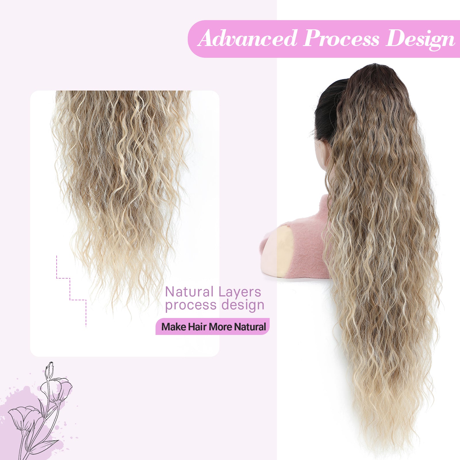 PANEWAY 30"Ponytail Extension